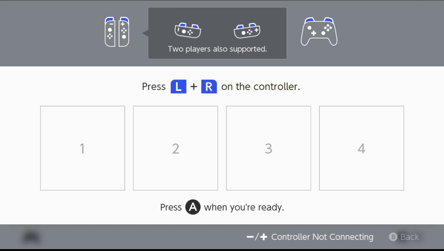 nintendo switch change controller order